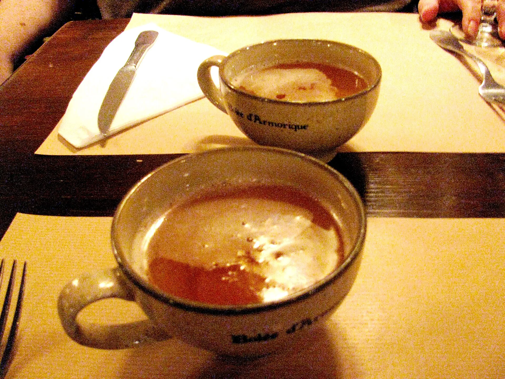 Des bolées de cidre
